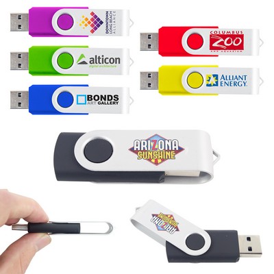 2 GB Swivel USB Flash Drive